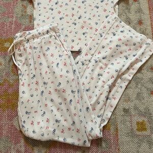 Frankies Bikinis Floral Print Lounge Pant